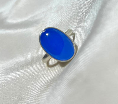 925 Silver Ring Akik Gemstone