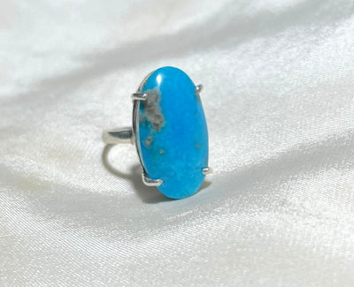 925 Silver Ring Firoza Gemstone Ring