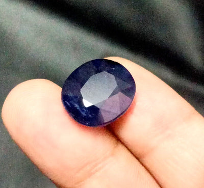 100% Natural Blue Sapphire Gemstone Neelam