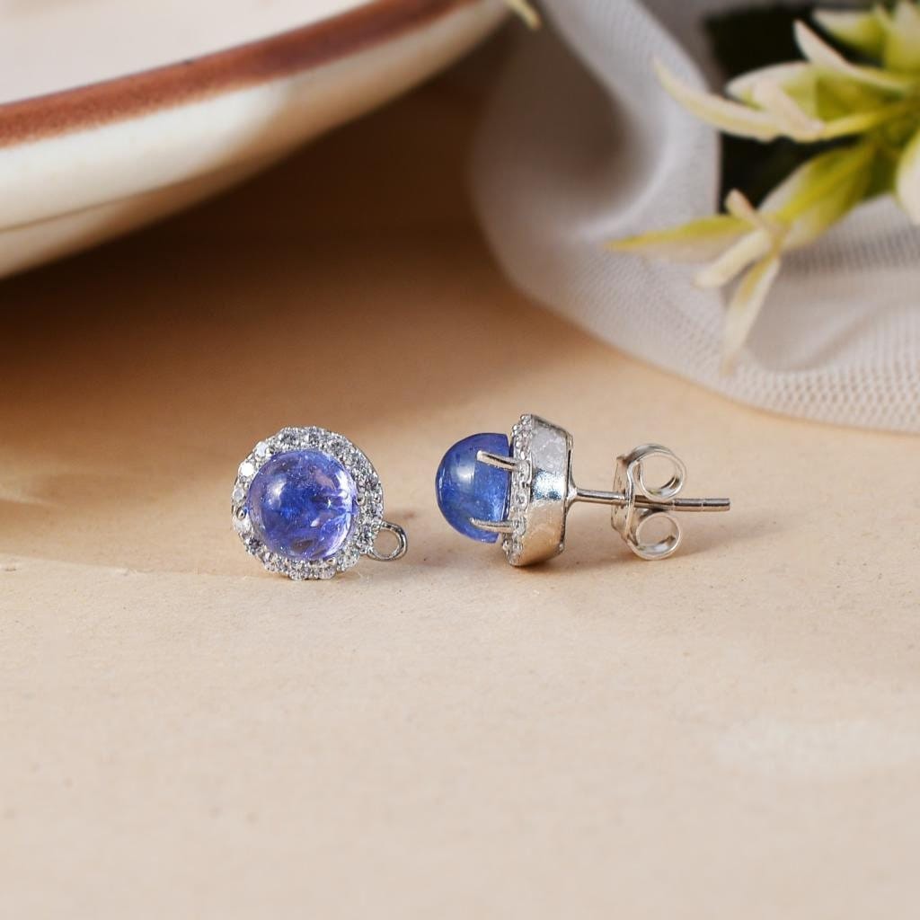 Natural Kyanite Earrings