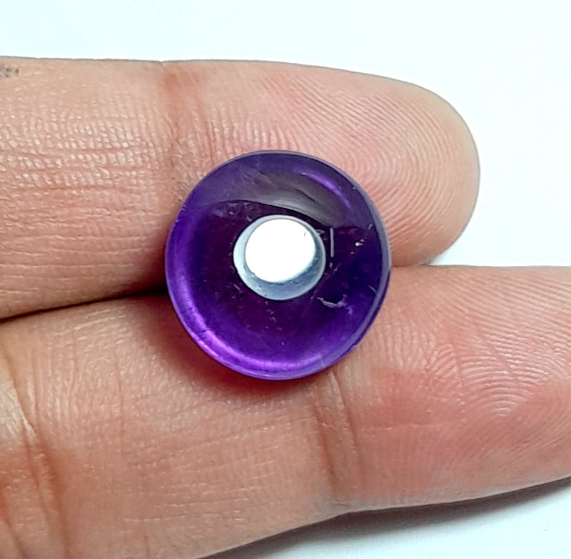 100% Natural Amethyst Gemstone Katela Stone