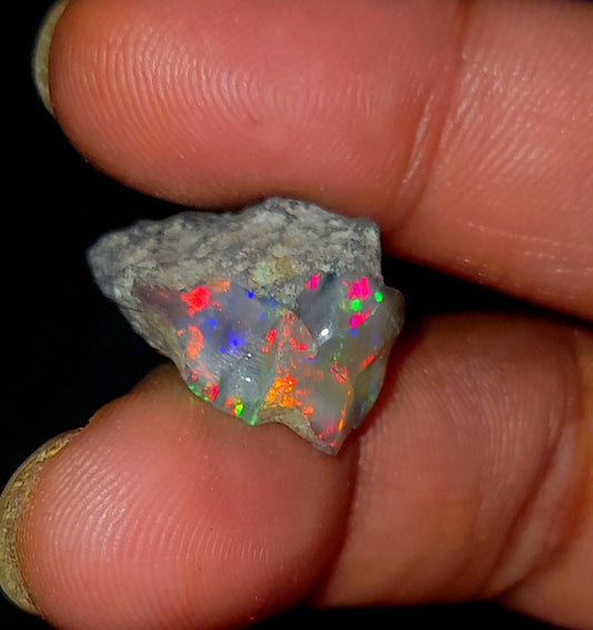 100% Natural Black Opal Rough Gemstone Raw Opal