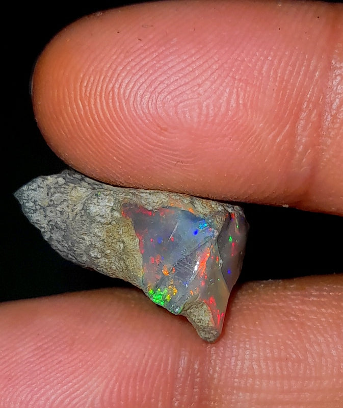 100% Natural Black Opal Rough Gemstone Raw Opal