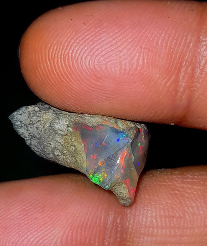 100% Natural Black Opal Rough Gemstone Raw Opal