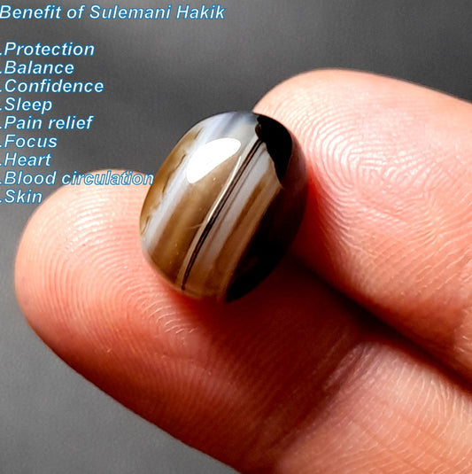 100% Natural Sulemani Akik Gemstone