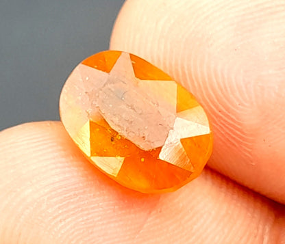 100% Natural Pukhraj Gemstone 6.85 Ratti