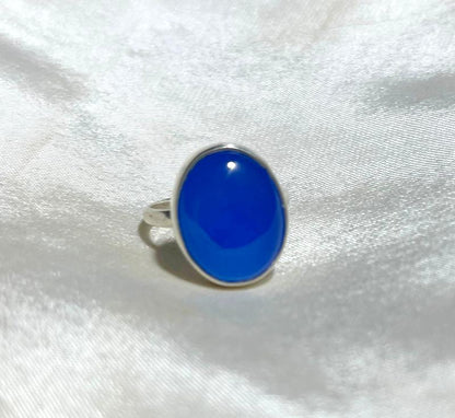 925 Silver Ring Akik Gemstone