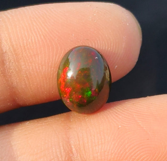 100% Natural Black Opal Gemstone