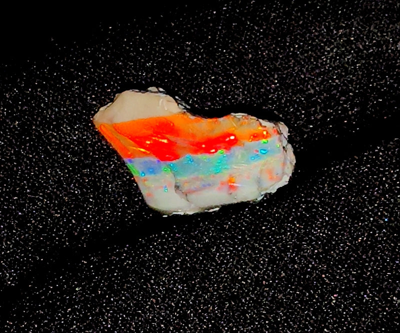 100% Natural Black Opal Rough Gemstone