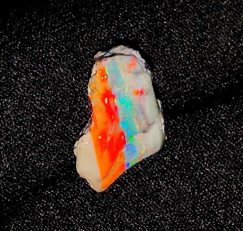 100% Natural Black Opal Rough Gemstone