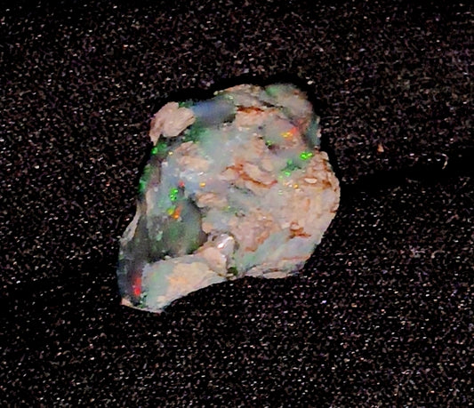 100% Natural Black Opal Rough Gemstone
