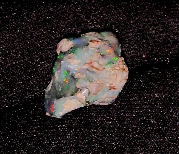 100% Natural Black Opal Rough Gemstone