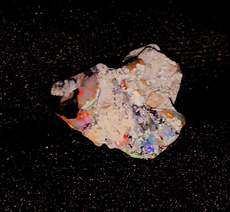 100% Natural Black Opal Rough Gemstone