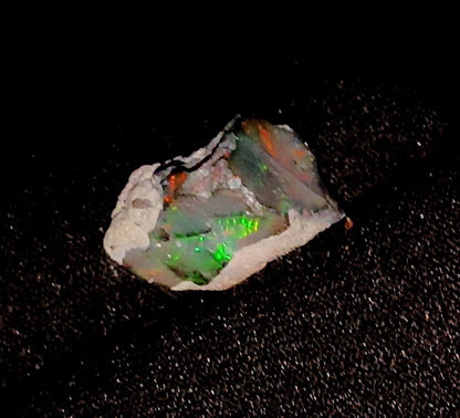 100% Natural Black Opal Rough Gemstone