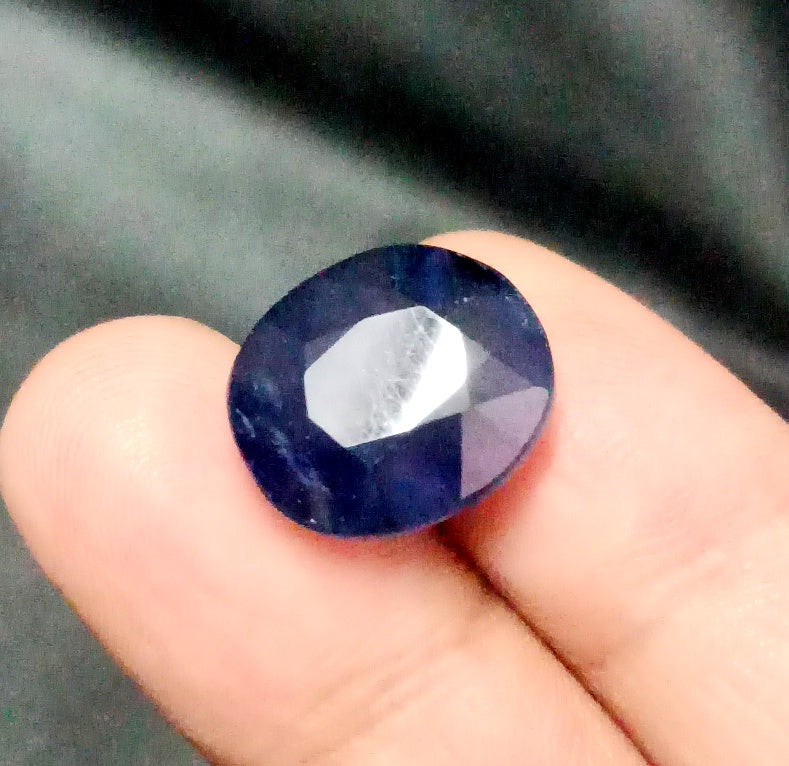 100% Natural Blue Sapphire Gemstone Neelam