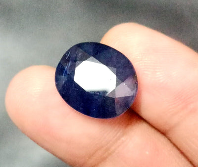 100% Natural Blue Sapphire Gemstone Neelam