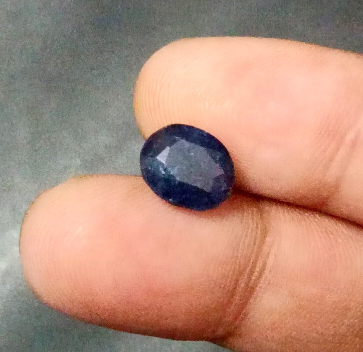 100% Natural Blue Sapphire Gemstone Neelam