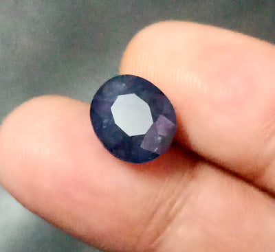 100% Natural Blue Sapphire Gemstone Neelam