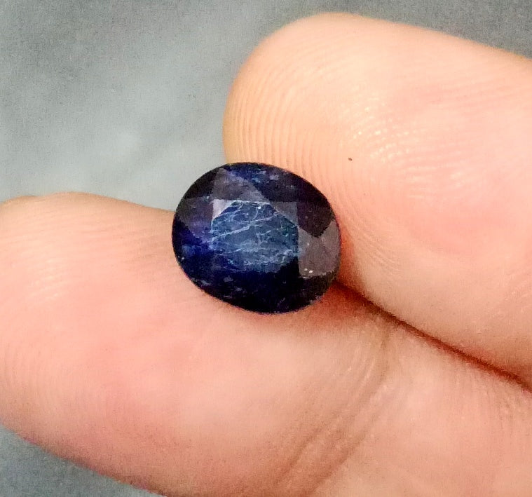 100% Natural Blue Sapphire Gemstone Neelam