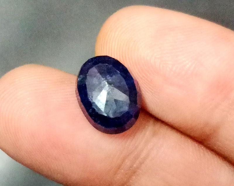 100% Natural Blue Sapphire Gemstone Neelam