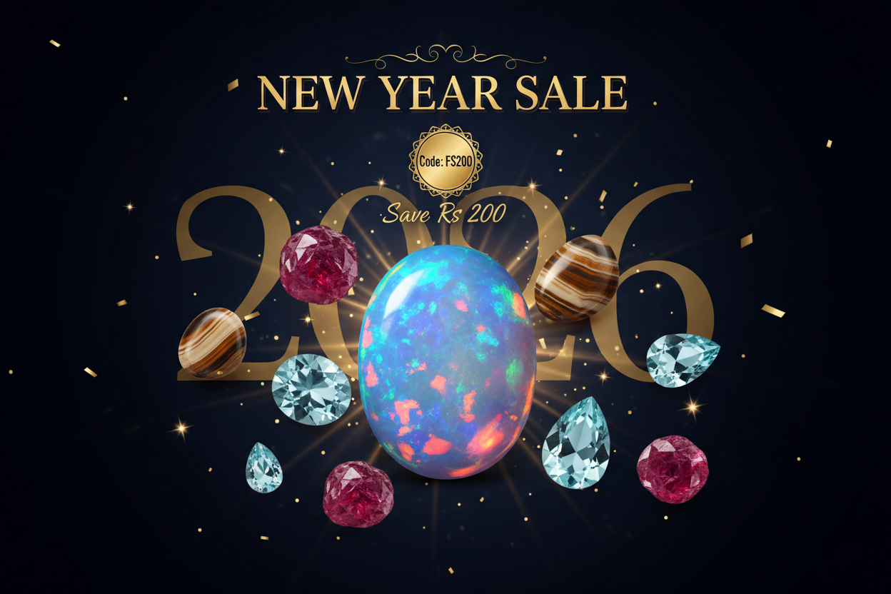 Dramatic New Year Opal Banner