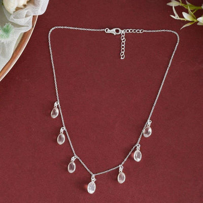 Natural Clear Quartz Necklace