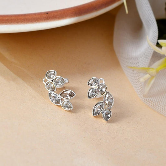 Natural Smokey Quartz Earrings