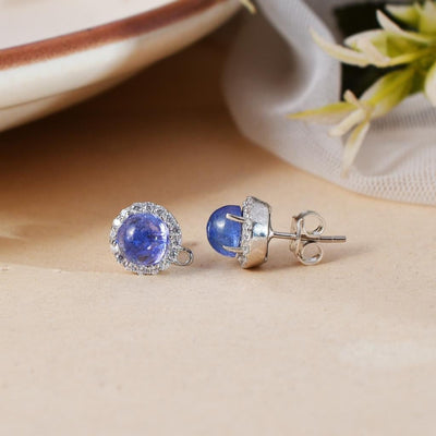 Natural Kyanite Earrings