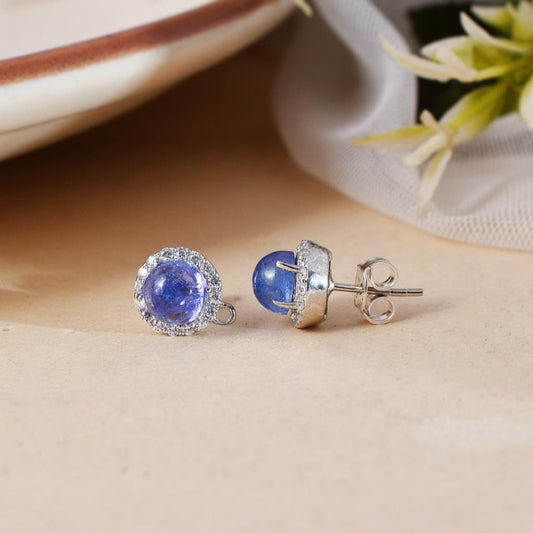 Natural Kyanite Earrings