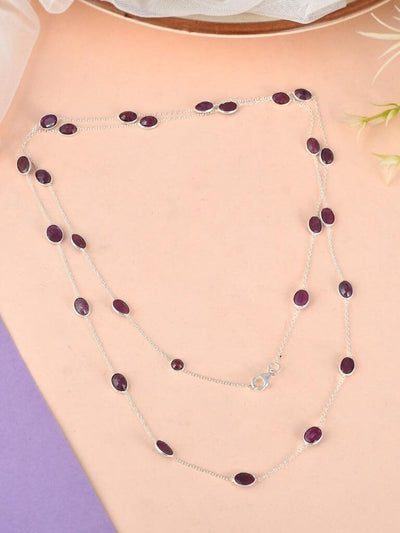Natural Ruby Necklace