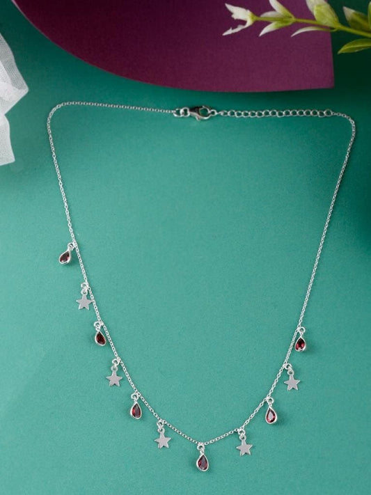Natural Garnet Necklace