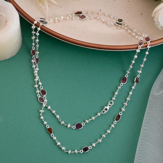 Multi Tourmaline Necklace