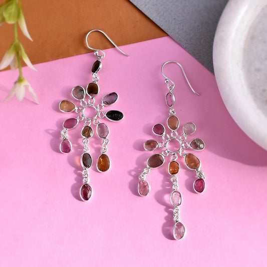 Multi Tourmaline Earrings T