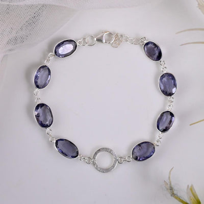 Natural Amethyst Bracelet