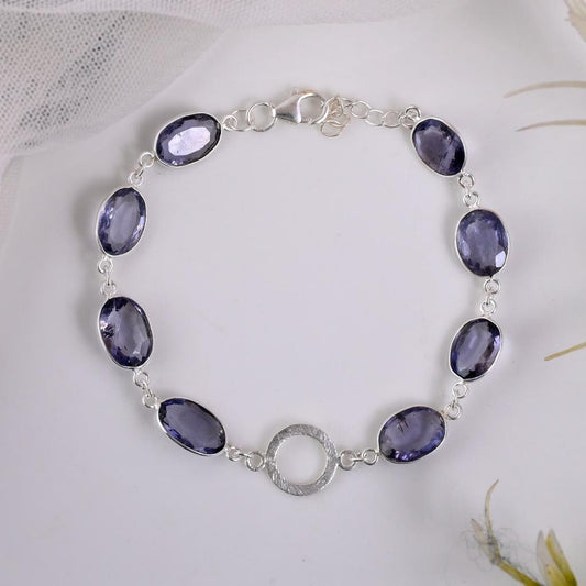 Natural Amethyst Bracelet