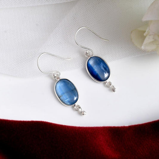 Natural Kyanite Earrings
