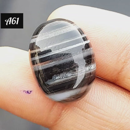 100% Natural Sulemani Akik 18.65 Ratti