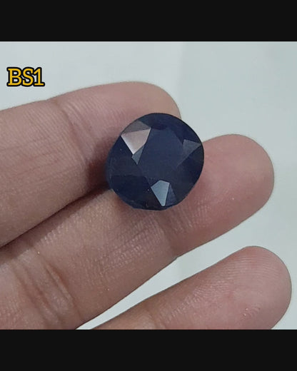 100% Natural Blue Sapphire Gemstone Neelam