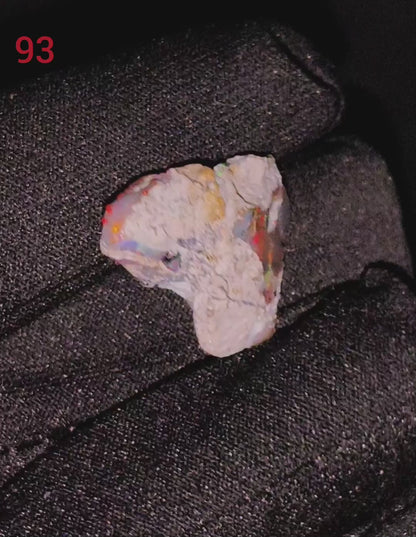 100% Natural Black Opal Rough Gemstone