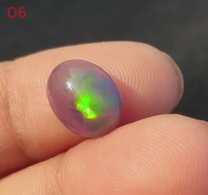 100% Natural Black Opal Gemstone