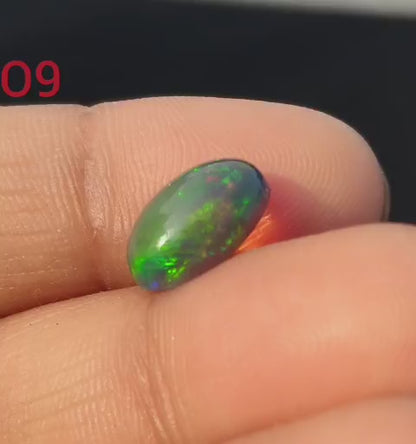 100% Natural Black Opal Gemstone