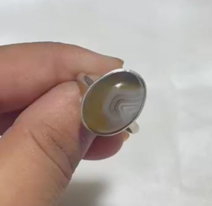 925 Silver Ring Sulemani Akik Ring