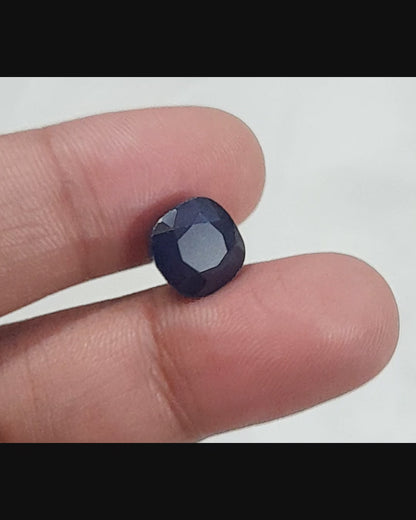 100% Natural Blue Sapphire Gemstone Neelam