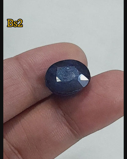 100% Natural Blue Sapphire Gemstone Neelam